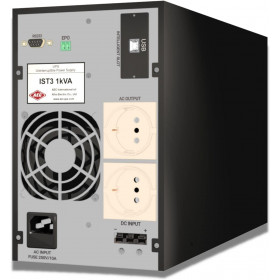 AEC IST3-1KVA Online UPS 1000VA / 1000W Ιδανικού Συντελεστή Ισχύος (PF1.0), Καθαρού Ημιτόνου