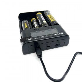 Speras SP-D4S Φορτιστής USB-C 4 Μπαταριών Li-Ion/Ni-MH/Ni-CD με 4 Κανάλια Φόρτισης