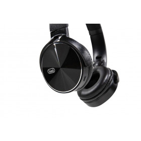 Trevi Bluetooth On Ear Ακουστικά με Μικρόφωνο Μαύρο DJ 12E50