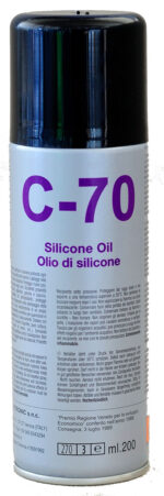 Due-Ci C70 Spray Λάδι Σιλικόνης 200ml - Image 2