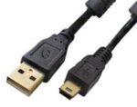 Καλώδιο USB 2.0 Type A Αρσενικό σε Mini USB 5 Pin Αρσενικό 2m VNzane 04.001.0402