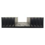 Ψύκτρα Αλουμινίου για Transistor TO-3/SOT-9/TO-66, 115x97x25mm 2.5K/W Μαύρη ΒΚ_04 - Image 3