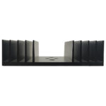 Ψύκτρα Αλουμινίου για Transistor TO-3/SOT-9/TO-66, 70x97x25mm 2.5K/W Μαύρη ΒΚ04 - Image 3