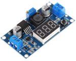 Step Down DC Converter In: 3÷40VDC Out: 1.5÷35VDC 3A με Οθόνη 3 Ψηφίων, 66x36x14mm Delta PZD-LM2596-V3