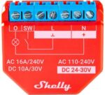 Shelly Plus 1PM Smart Διακόπτης Wi-Fi 1 Εξόδου 220VAC 16Α / 30VDC 10A με Μέτρηση Κατανάλωσης - Image 2
