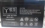 Yes Μπαταρία Μολύβδου 12V 9Ah 151x65x111mm Ακροδέκτες F2 6.35mm MK12-9F2