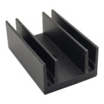 Ψύκτρα Αλουμινίου Μαύρη 32x12x20mm BK15