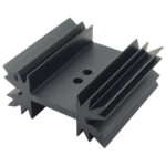 Ψύκτρα Αλουμινίου για Transistor TO-220, 40x32x20mm 6K/W, Μαύρη ΒΚ19