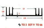 Ψύκτρα Αλουμινίου για Transistor TO-220/TO-3P/TO-32, 64x64x12mm 6K/W Μαύρη ΒΚ_130 - Image 3
