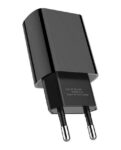 Φορτιστής Πρίζας με 1x USB-A 10W/2.1A Max. Μαύρος MWCL55007GS