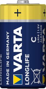 Varta LongLife Αλκαλικές Μπαταρίες C 1.5V 2τμχ 4114101412 - Image 2