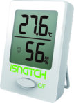 iSnatch Tempy Θερμόμετρo / Υγρασιόμετρo -50~+70°C Επιτραπέζιο & Μαγνήτη 58x45x17mm Λευκό 64.3301.10