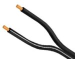 Καλώδιο Ηχείων 2x0.50mm Χαλκός Μαύρο-Λευκό 100m
