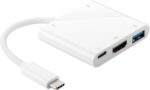 Goobay Μετατροπέας USB-C σε HDMI & 3x USB-A 4Κ για Android & Mac 71431