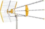 Condor TT120 Εξωτερική Κεραία TV 17dB 1.40m Πορτοκαλί