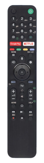 JollyLine Τηλεχειριστήριο Αντικατάστασης για Sony Smart TV με Τηλεχειριστήριο RMF-TX500E, Voice Control & Bluetooth JL1509