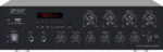 XDome Ραδιοενισχυτής Ήχου Stereo 200W RMS 4-16Ω 4 Ζωνών FM/USB/Bluetooth/2xMIC/2xAUX 220V Μαύρος 04.2170.10