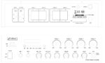 XDome Ραδιοενισχυτής Ήχου Stereo 200W RMS 4-16Ω 4 Ζωνών FM/USB/Bluetooth/2xMIC/2xAUX 220V Μαύρος 04.2170.10 - Image 3