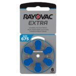 Rayovac Extra Advanced 675 Μπαταρίες Ακουστικών Βαρηκοΐας 6τμχ