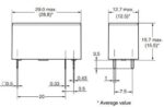 Ρελέ Ηλεκτρομαγνητικό 12VDC 12A 1 Επαφής N.O 4 Pin για PCB Omron G5RL-1A-LN DC12 - Image 4