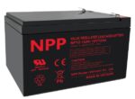 NPP Μπαταρία Μολύβδου 12V 12Ah 151x98x95mm Ακροδέκτες F2 6.35mm NP12-12Ah