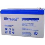 Ultracell Μπαταρία Μολύβδου 12V 7Ah 151x65x93.5mm Ακροδέκτες F1 4.8mm UL-12 7Ah