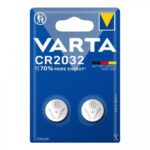 Varta Μπαταρία Λιθίου CR2032 3V 2τμχ 6032101402