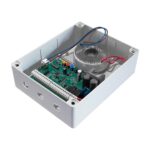 Autotech AT 7075 Πίνακας Ελέγχου Μοτέρ για Δίφυλλες & Μονές Ανοιγόμενες Πόρτες με Μπράτσο 24VDC 433MHz Κυλιόμενου Κωδικού Keeloq 64bit