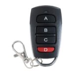 Autotech SM 40D Tηλεχειριστήριο 433MHz 4 Εντολών Σταθερού Κωδικού 67x35x15mm