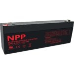 NPP Μπαταρία Μολύβδου 12V 2.3Ah 178x34x60mm Ακροδέκτες F1 4.8mm NP12-2.3NPP
