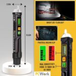 PCWork Ανιχνευτής Τάσης PCW06A 12÷1000VAC, με NCV & Φακό LED - Image 3