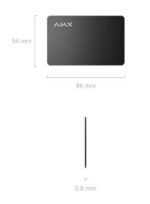 Ajax Tag Κάρτα Ανέπαφης Πρόσβασης 86x54x0.8mm Λευκή - Image 5