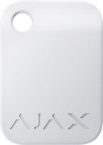 Ajax Tag Μπρελόκ Ανέπαφης Πρόσβασης 45x32x6mm Λευκό