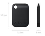 Ajax Tag Μπρελόκ Ανέπαφης Πρόσβασης 45x32x6mm Λευκό - Image 4