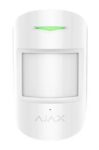 Ajax Systems CombiProtect S Ασύρματος Ανιχνευτής Κίνησης PIR & Ανιχνευτής Θραύσης Κρυστάλλων με Αγνόηση Κατοικιδίων Λευκός