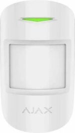 Ajax Systems MotionProtect S Ασύρματος Ανιχνευτής Κίνησης Συναγερμού PIR με Αγνόηση Κατοικιδίων Μαύρος