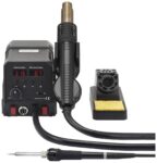 Zhongdi ZD-8922 Σταθμός Κόλλησης SMD ESD Safe Ψηφιακός με Κολλητήρι 60W 50÷480°C και Θερμό Αέρα 300W 100÷500°C 18L/min