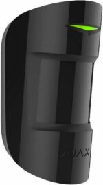 Ajax Systems MotionProtect Plus Ασύρματος Ανιχνευτής Κίνησης Συναγερμού PIR, Microwave & Αγνόηση Κατοικιδίων Μαύρος