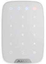 Ajax Systems KeyPad Ασύρματο Πληκτρολόγιο Αφής με Φωτιζόμενα Πλήκτρα Λευκό