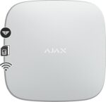 Ajax Systems Hub 2 Plus Κεντρική Μονάδα με Dual Sim GSM 2G/4G, Wi-Fi, LAN, Επίβλεψη Καμερών Λευκή