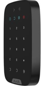 Ajax Systems KeyPad Plus Ασύρματο Πληκτρολόγιο Αφής με Αναγνώστη RFID & Φωτιζόμενα Πλήκτρα Μαύρο - Image 2
