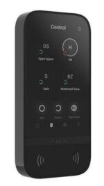 Ajax Systems KeyPad TouchScreen Ασύρματο Πληκτρολόγιο με Οθόνη Αφής 5" με Αναγνώστη RFID & Bluetooth Μαύρο