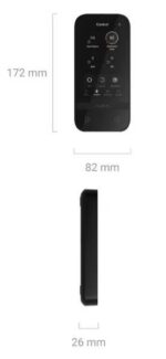 Ajax Systems KeyPad TouchScreen Ασύρματο Πληκτρολόγιο με Οθόνη Αφής 5" με Αναγνώστη RFID & Bluetooth Μαύρο - Image 5