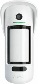 Ajax Systems MotionCam Outdoor Ασύρματος Ανιχνευτής Κίνησης 2xPIR Εξωτερικού Χώρου με Αγνόηση Κατοικιδίων & Φωτογραφική Κάμερα Λευκός