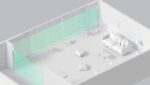Ajax Systems MotionProtect Curtain Ασύρματος Ανιχνευτής Κίνησης Συναγερμού Κουρτίνα 2xPIR με Αγνόηση Κατοικιδίων Μαύρος - Image 4