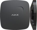 Ajax Systems FireProtect Ασύρματος Ανιχνευτής Καπνού με Αισθητήρα Θερμοκρασίας Μαύρος