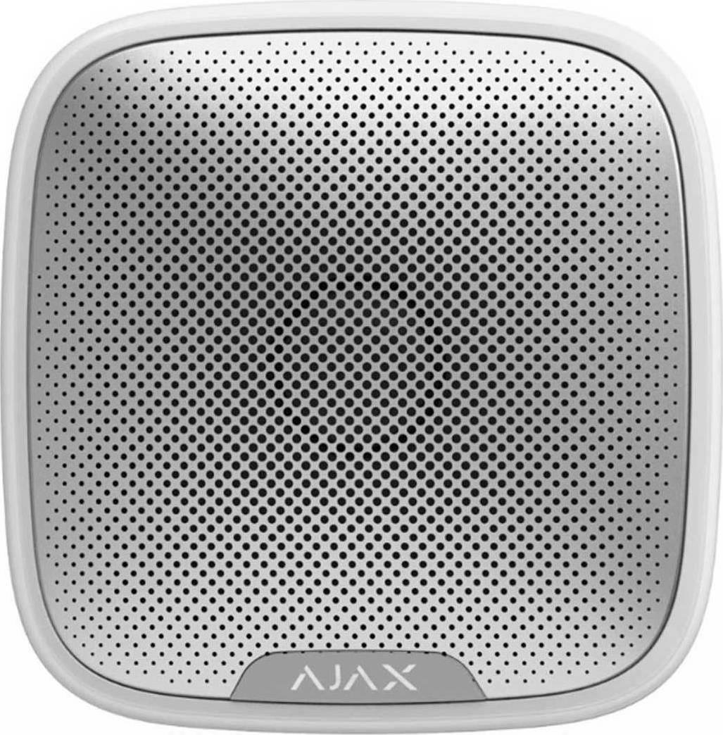 656926070-o1.jpg Ajax Systems StreetSiren Ασύρματη Εξωτερική Σειρήνα 113dB IP54 με Flash Κόκκινου Χρώματος 200x200x51mm Λευκή - Image 1