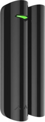 Ajax Systems DoorProtect Plus Ασύρματη Μαγνητική Επαφή Πόρτας ή Παραθύρου με Ανίχνευση Κλίσης & Κραδασμών Φ20x90mm Μαύρη