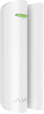 Ajax Systems DoorProtect Plus Ασύρματη Μαγνητική Επαφή Πόρτας ή Παραθύρου με Ανίχνευση Κλίσης & Κραδασμών Φ20x90mm Λευκή