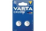 Varta Μπαταρία Λιθίου CR2016 3V 2τμχ 6016101402